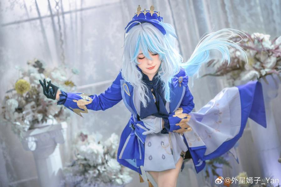一见倾心！外星嫣子cos申鹤作品集