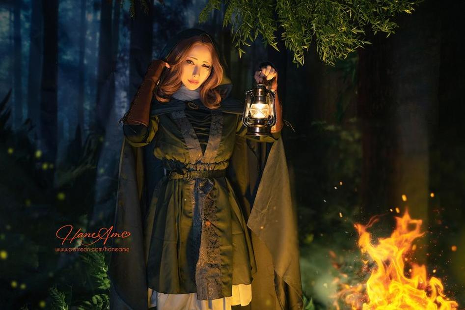 雨波haneame夜兰的原图，展现出她完美的摄影技法 - 甘嗨吧