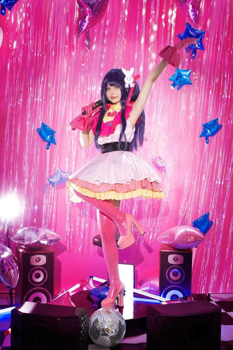 作品展示：azami甘露寺蜜璃cosplay美图共享私人合集