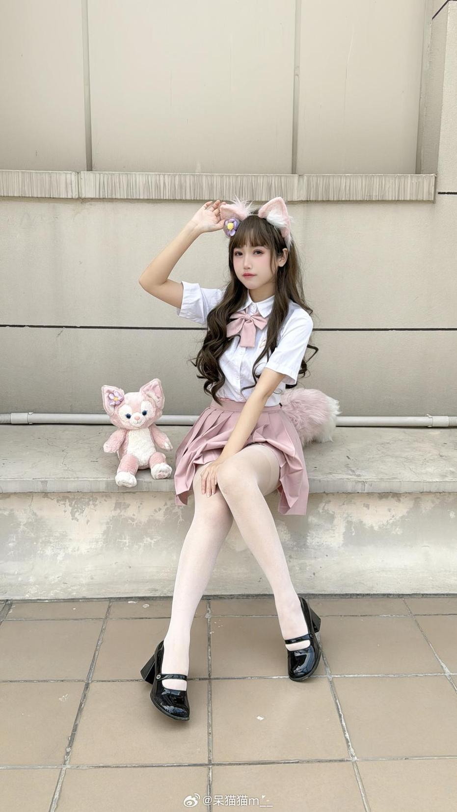 不呆猫奶油少女免费，可爱照片一网打尽