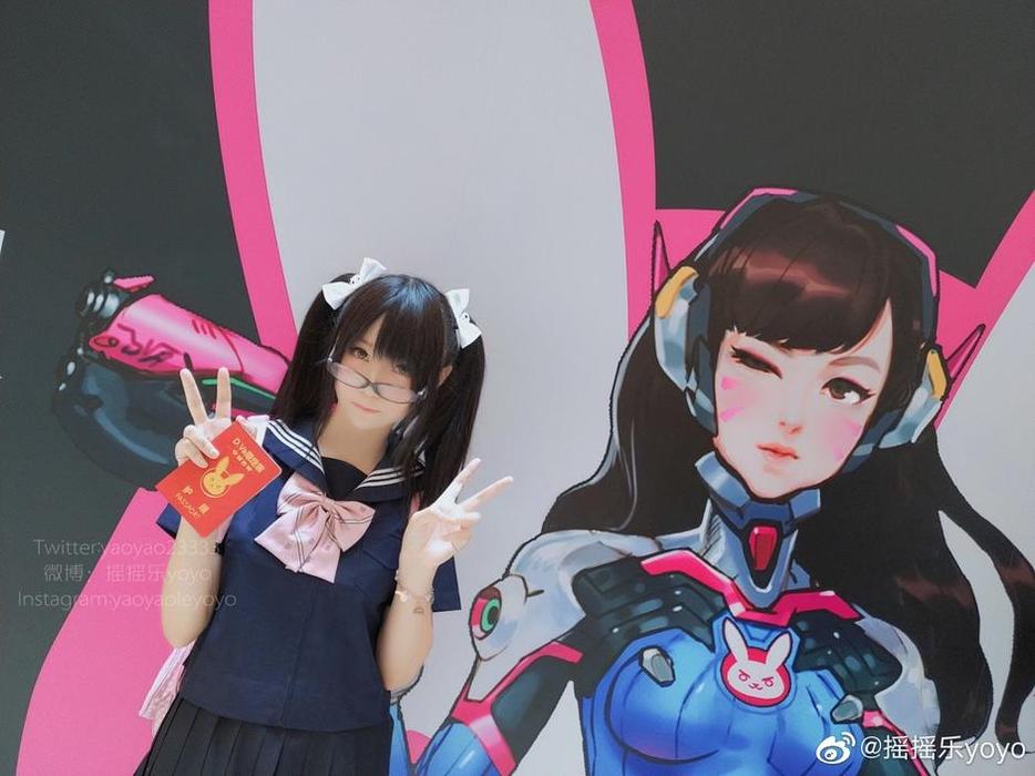 摇摇乐yoyocosplay的cos技术很强，看看她的分享，惊艳每一个人