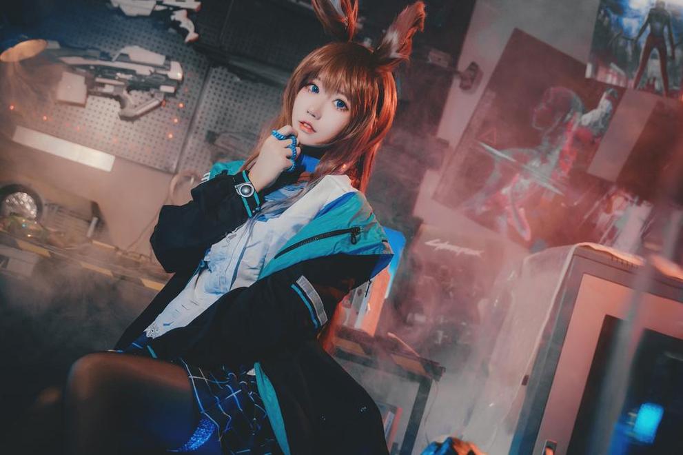 猫君君maojun伊莉雅定制：绝美钓鱼花园里的温柔少女