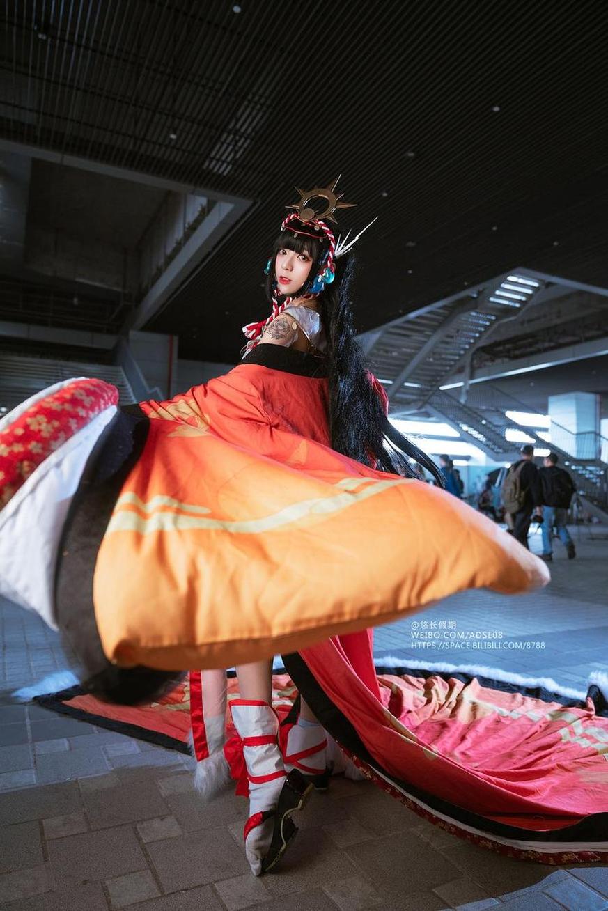 花式展现！舞小喵玉藻前地域王女的高清cos作品代表绝美
